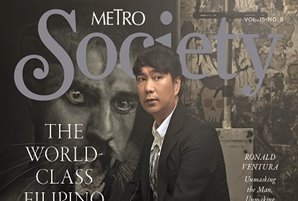 Renowned artist Ronald Ventura graces Metro Society’s world-class Filipino issue