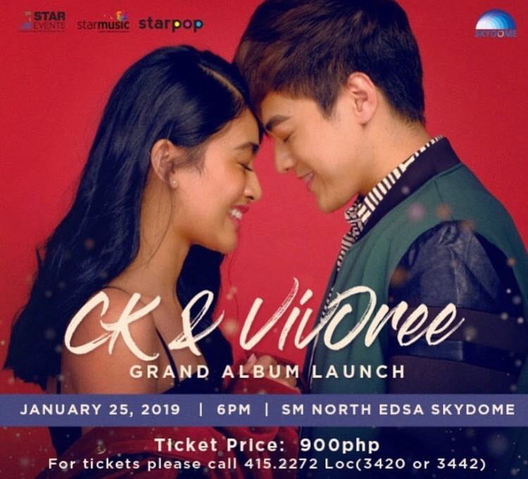 CK Vivoree grand album launch this Friday, Jan 25