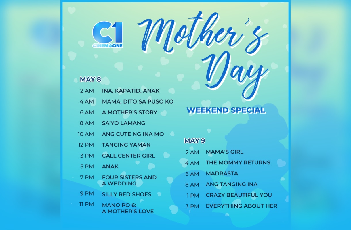 Cinema One pays tribute to moms with films celebrating motherhood