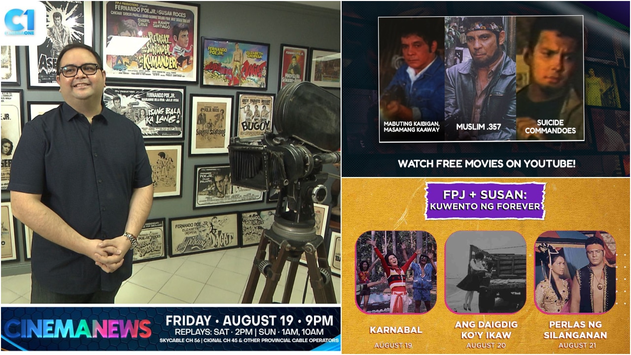 Cinema One, Jeepney TV, and CineMo pay homage to ‘Da King’s’ birthday by featuring the FPJ Museum, Cinema