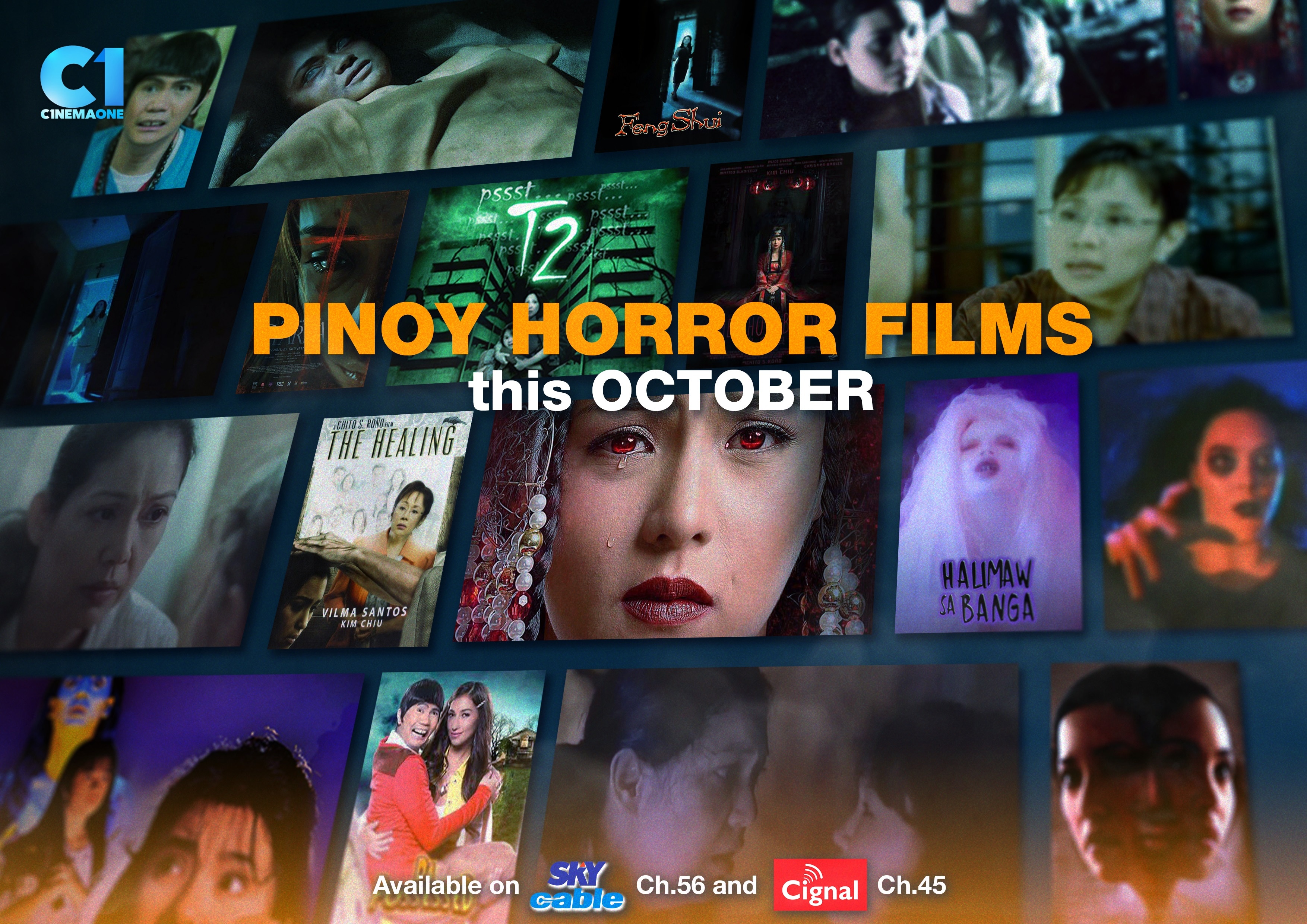 Pinoy horror films take centerstage on Cinema One this October