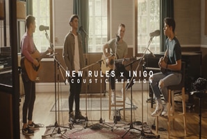 Inigo mixes it up with UK band New Rules