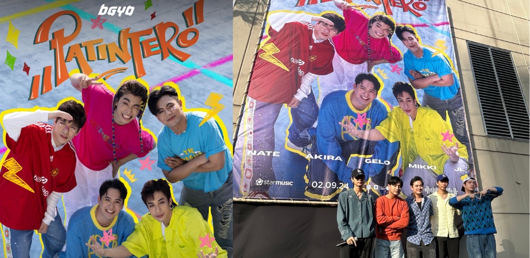 BGYO unveils billboard for comeback single "Patintero"
