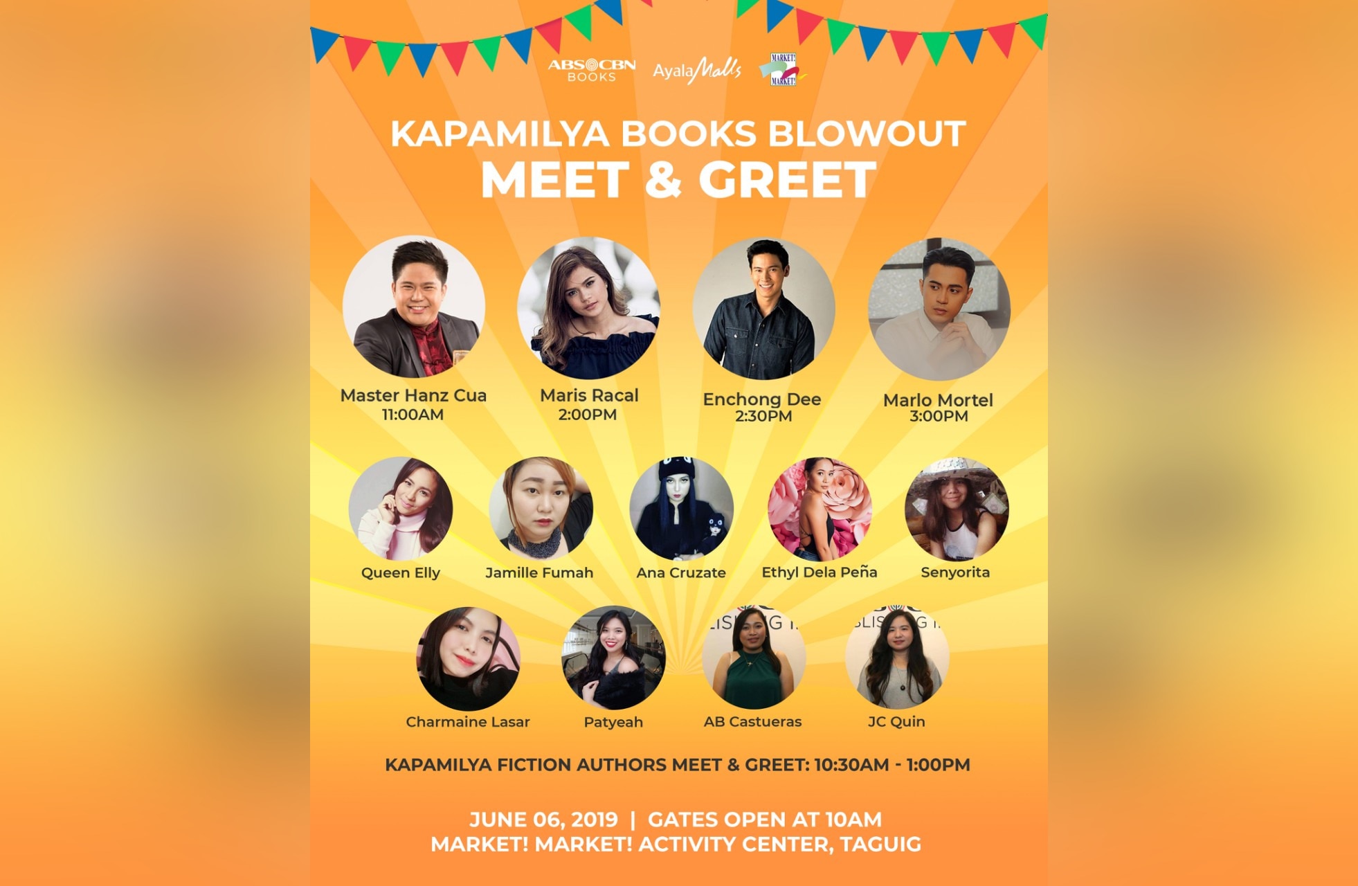 Meet your favorite authors at the Kapamilya Books Blowout