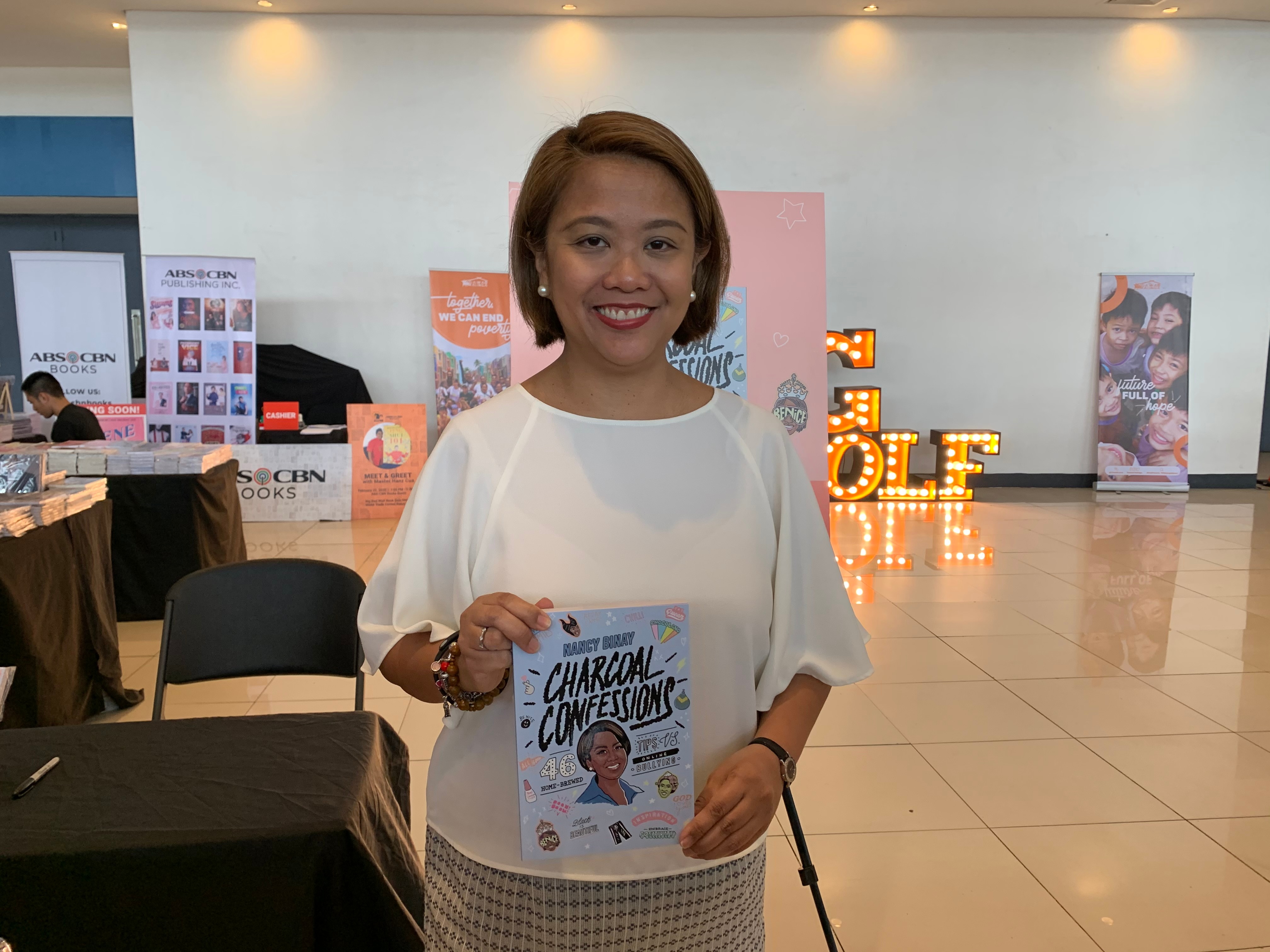 Sen. Nancy Binay pens cyberbullying experience in "Charcoal Confessions" book