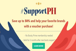 #SupportPH advocates help for local businesses, offers 50% off on vouchers