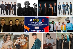 MYX mounts fundraising show with OPM artists to aid typhoon victims