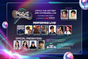 Star-studded lineup of performers, presenters to rock MYX Music Awards 2024