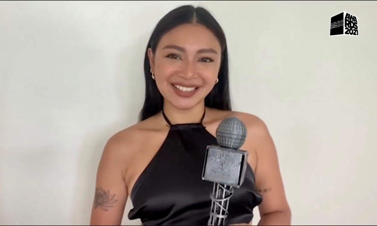 Nadine Lustre receives the Special Achievement Award for her visual album Wildest Dreams