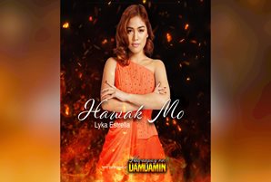 Lyka Estrella sings "Nag-aapoy Na Damdamin" theme song "Hawak Mo"