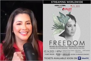 Regine to bring full concert experience in virtual Valentine's show "Freedom"