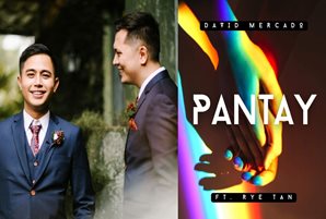 Gay couple David Mercado and Rye Tan share hope for an unprejudiced world in new single “Pantay”