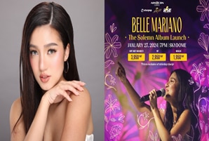 Belle unveils new music in "The Solemn" album launch at Skydome