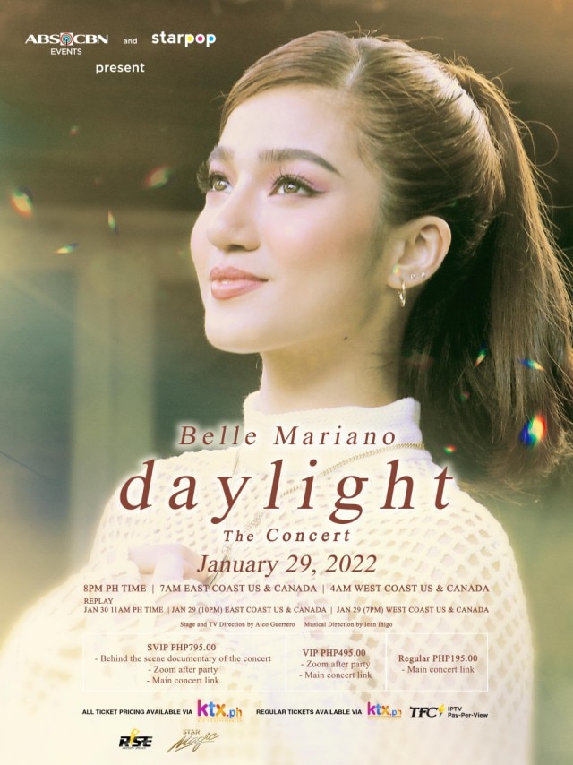 Belle Mariano_daylight concert