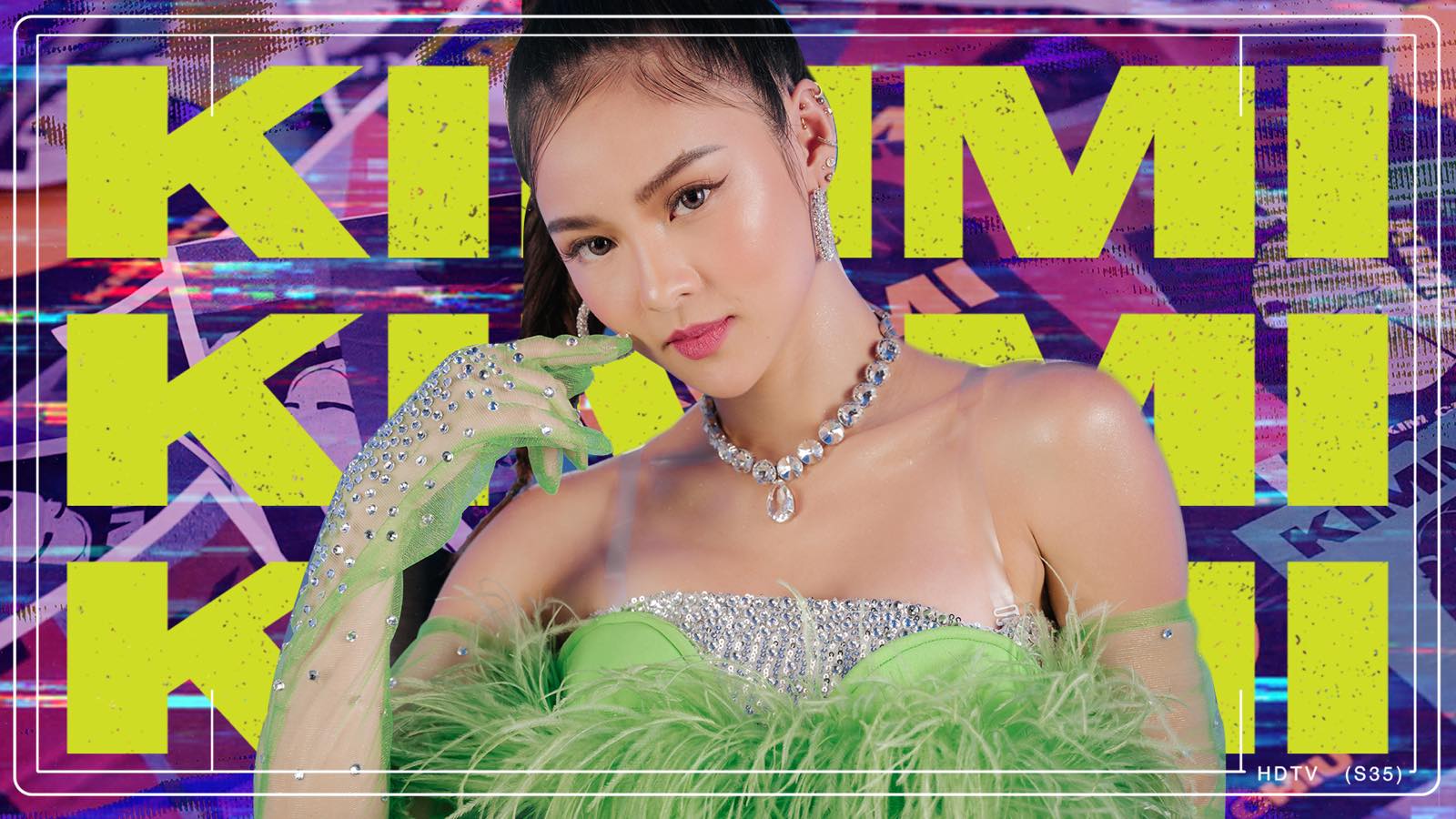 Kim is ‘life of the party’ in “KIMMI” music video