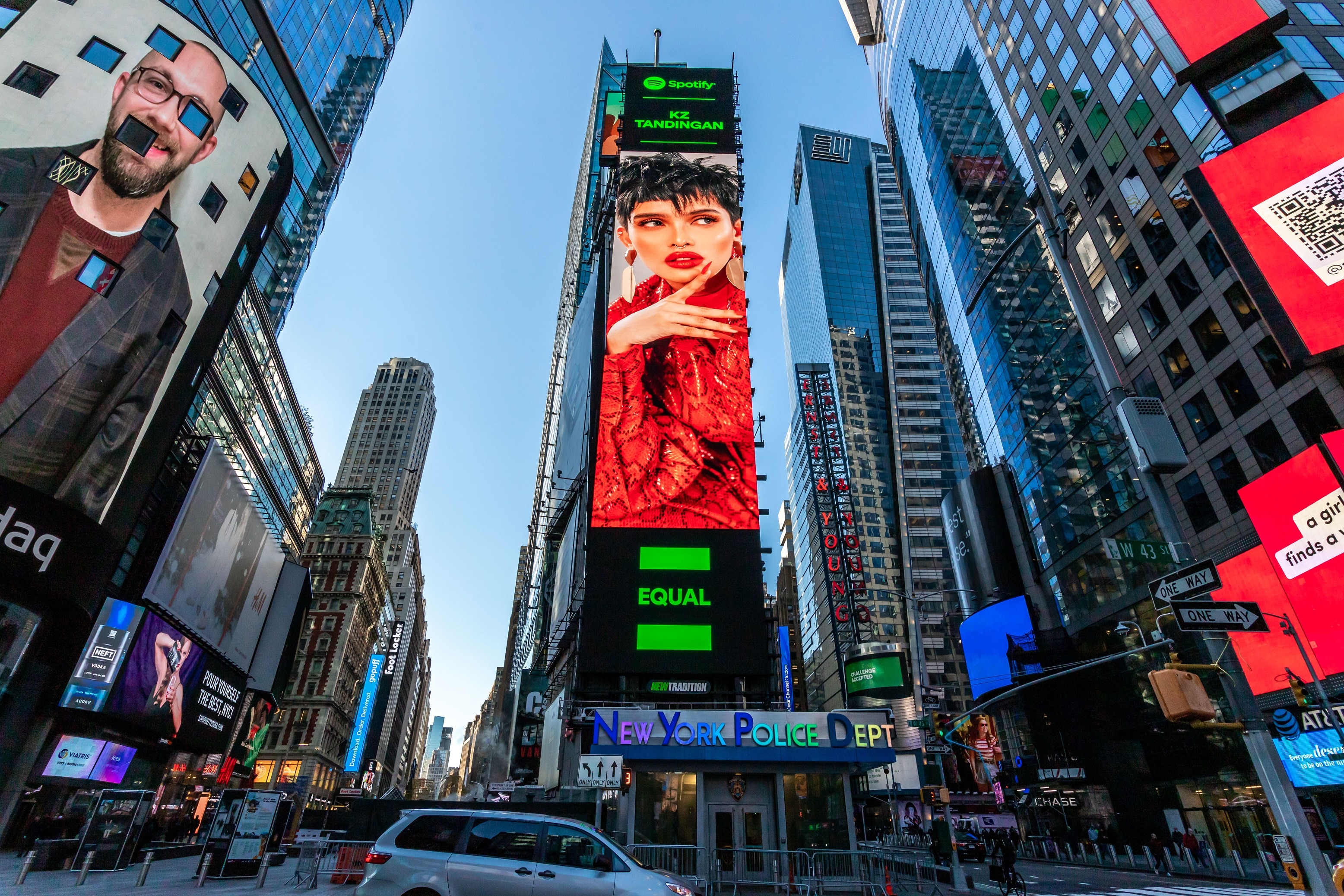 KZ Tandingan crosses borders with New York Times Square billboard feature