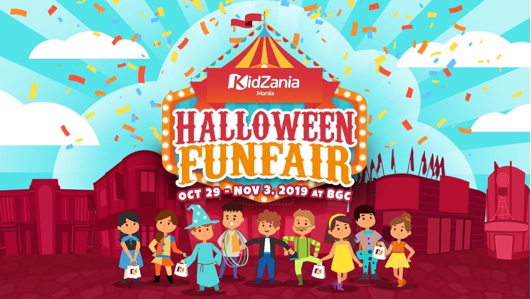 Celebrate with the whole fam at KidZania Manila's "Halloween FunFair"