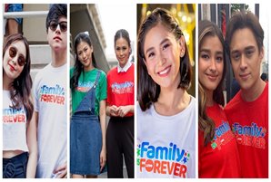Wear the love of family at all times with ABS-CBN's "Family is Forever" shirts