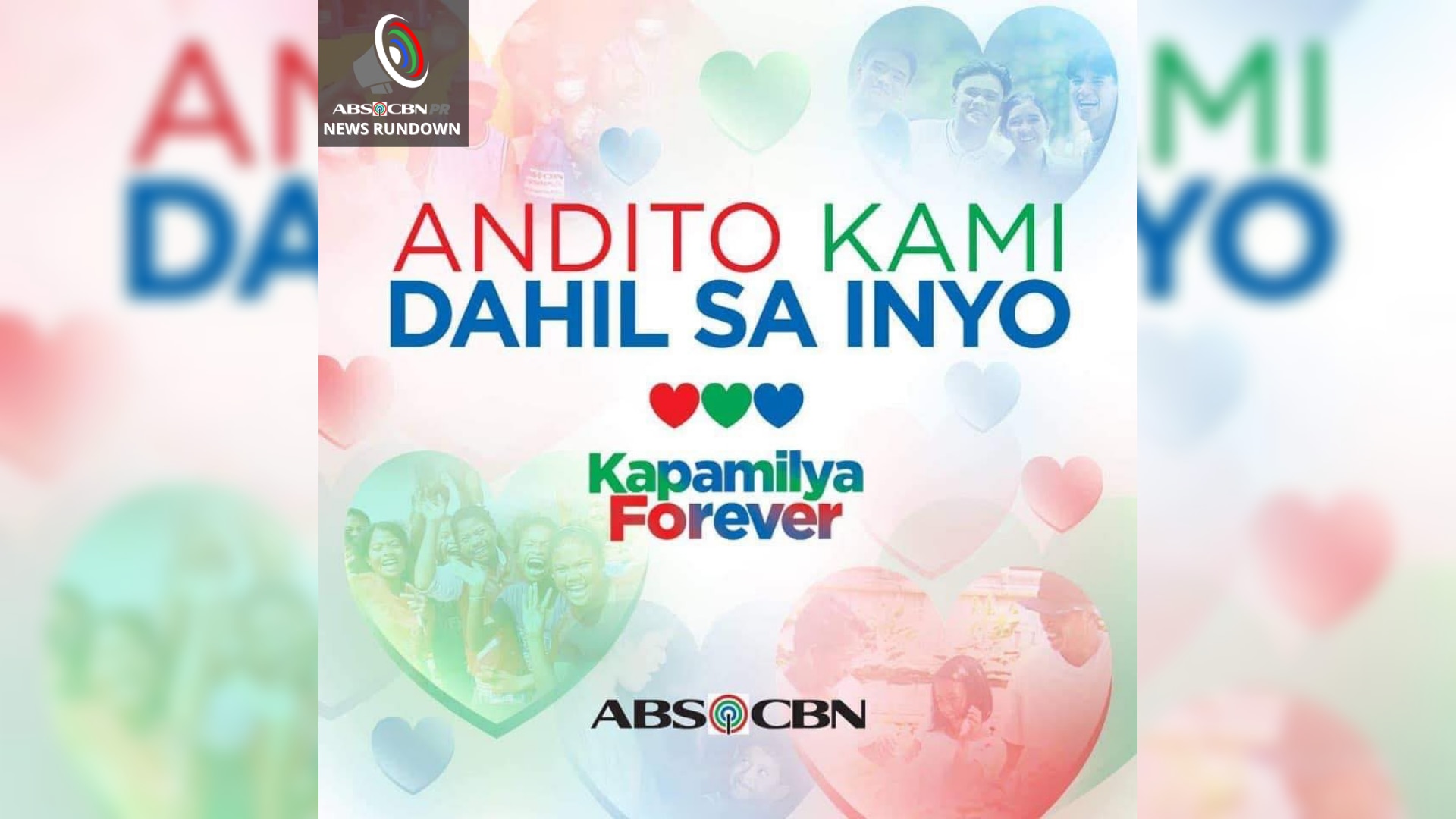 Suporta para sa ABS-CBN, bumuhos mula sa Kapamilya Forever fans