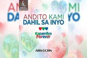 Suporta para sa ABS-CBN, bumuhos mula sa Kapamilya Forever fans