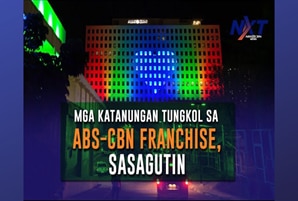 Mga katanungan tungkol sa ABS-CBN franchise, sasagutin
