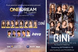P-Pop's Rising Sibling Royalty BGYO and BINI Unveil New Docu Series, "One Dream", Virtual U.S. Media Tour, New Releases and Joint Concert in November