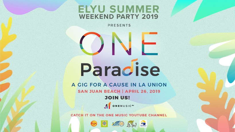 One Music brings back "One Paradise" to La Union