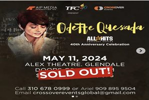 SOLD OUT! Odette Quesada's Concert at Alex Theatre; Tickets Going Fast for May 12 Show
