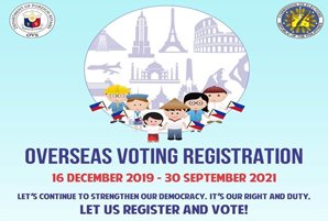 DFA reminds overseas Filipinos to register now as overseas voters for 2022 Philippine National Elections