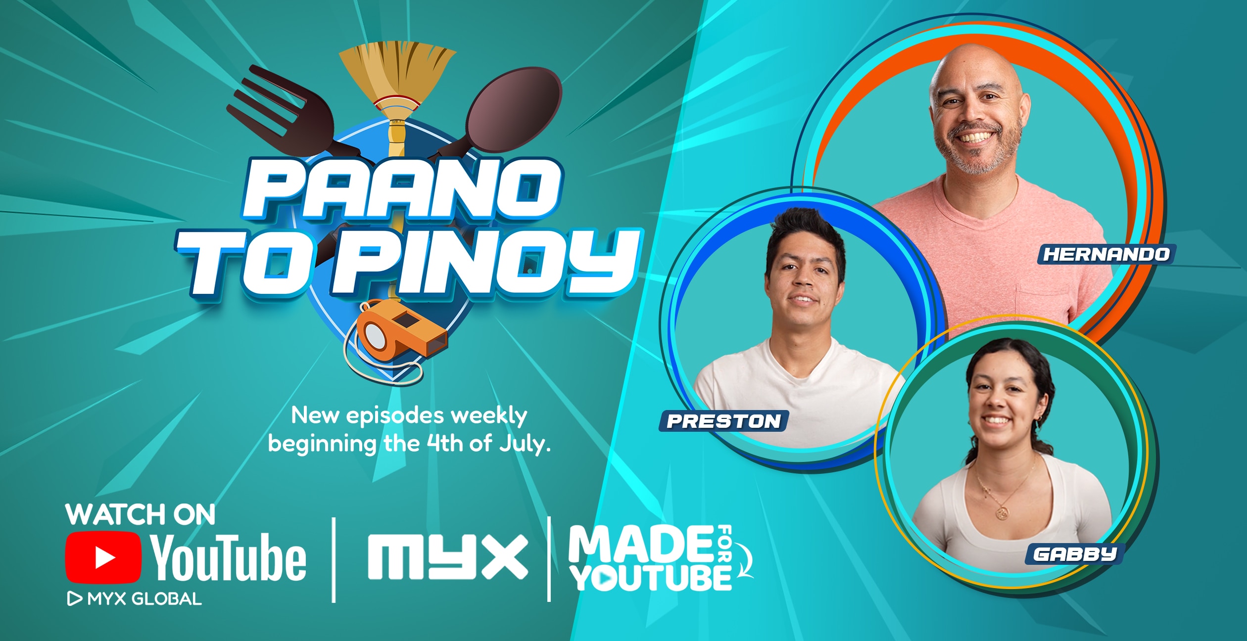 Introducing "Paano to Pinoy,” a Hilarious and Educational YouTube Series Showcasing the Filipino Culture