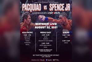ABS-CBN TFC LIVE PPV still on as Manny Pacquiao faces new opponent, Yordenis Ugas