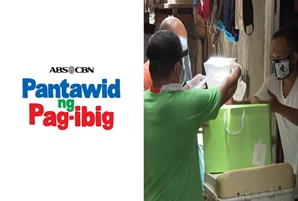 'Pantawid ng Pag-ibig': Food packs hatid sa ilang residenteng na-lockdown sa QC