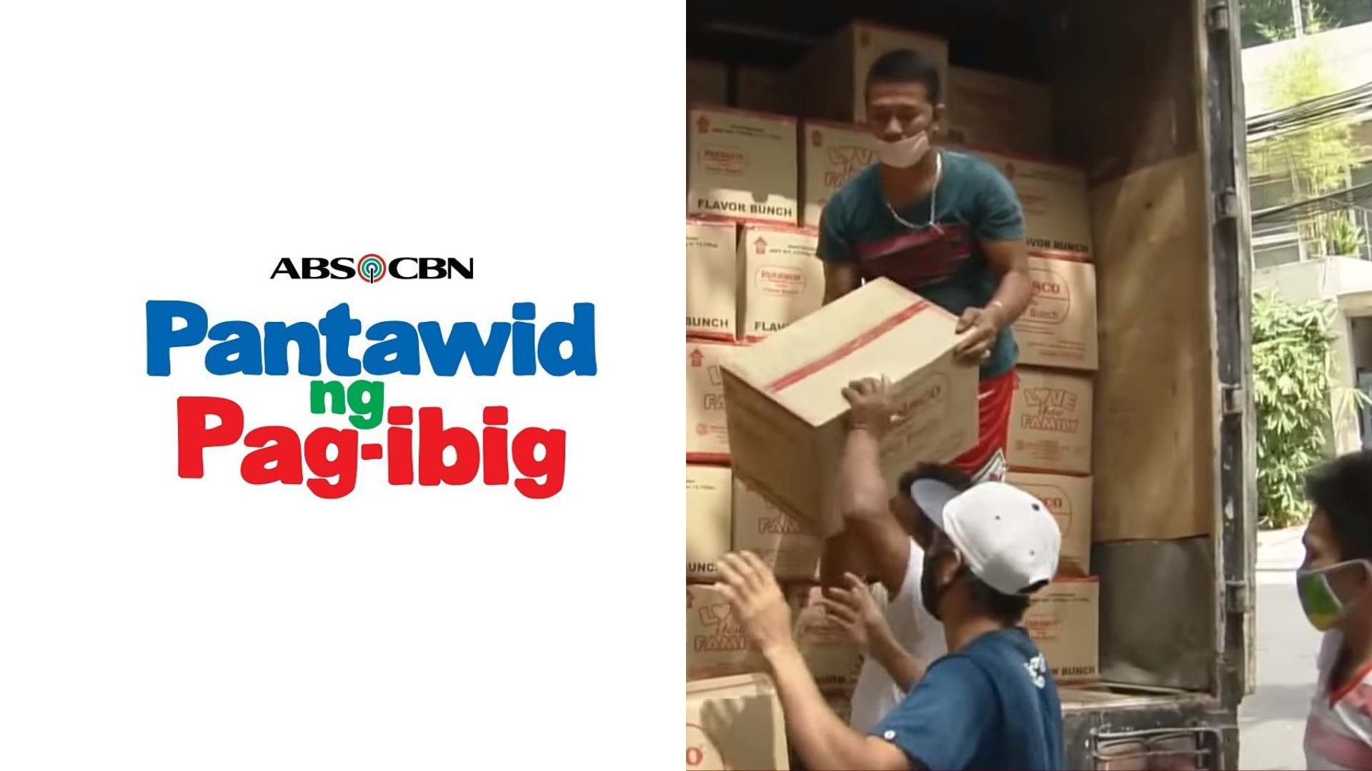 'Pantawid ng Pag-Ibig': Food packs iniabot sa mga residente, frontliners sa Taguig