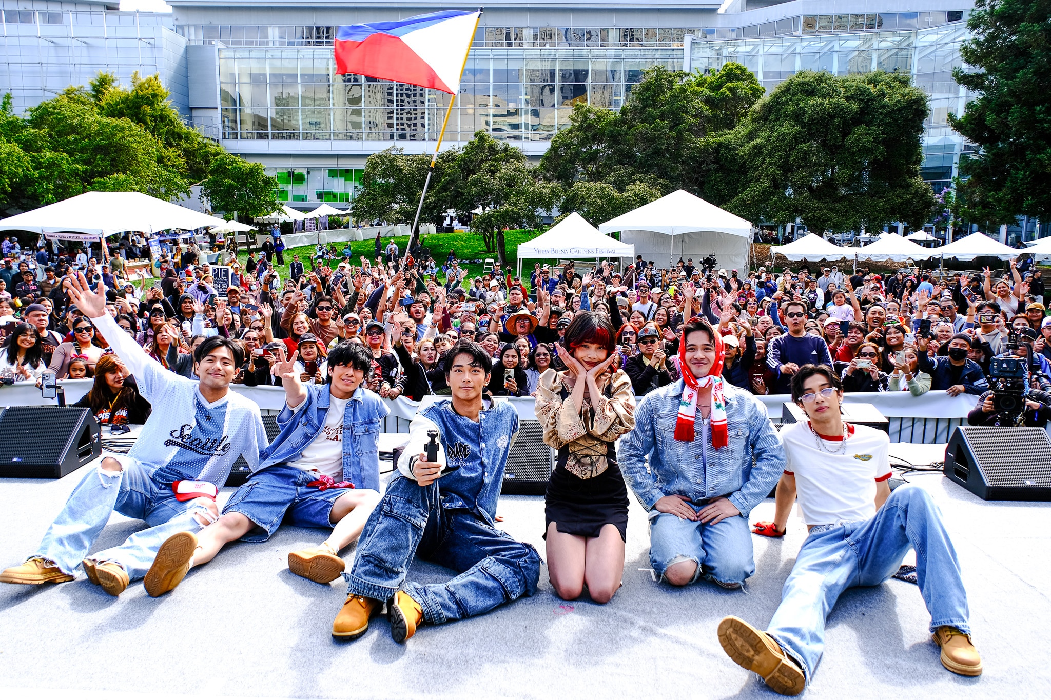 BGYO and Maymay Entrata Electrified San Francisco at TFC30 Happy Hour Celebrating TFC’s 30th Anniversary at the Pistahan Parade and Festival