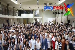 Cebuano students learn from Kapamilya media experts in ABS-CBN's Pinoy Media Congress Caravan