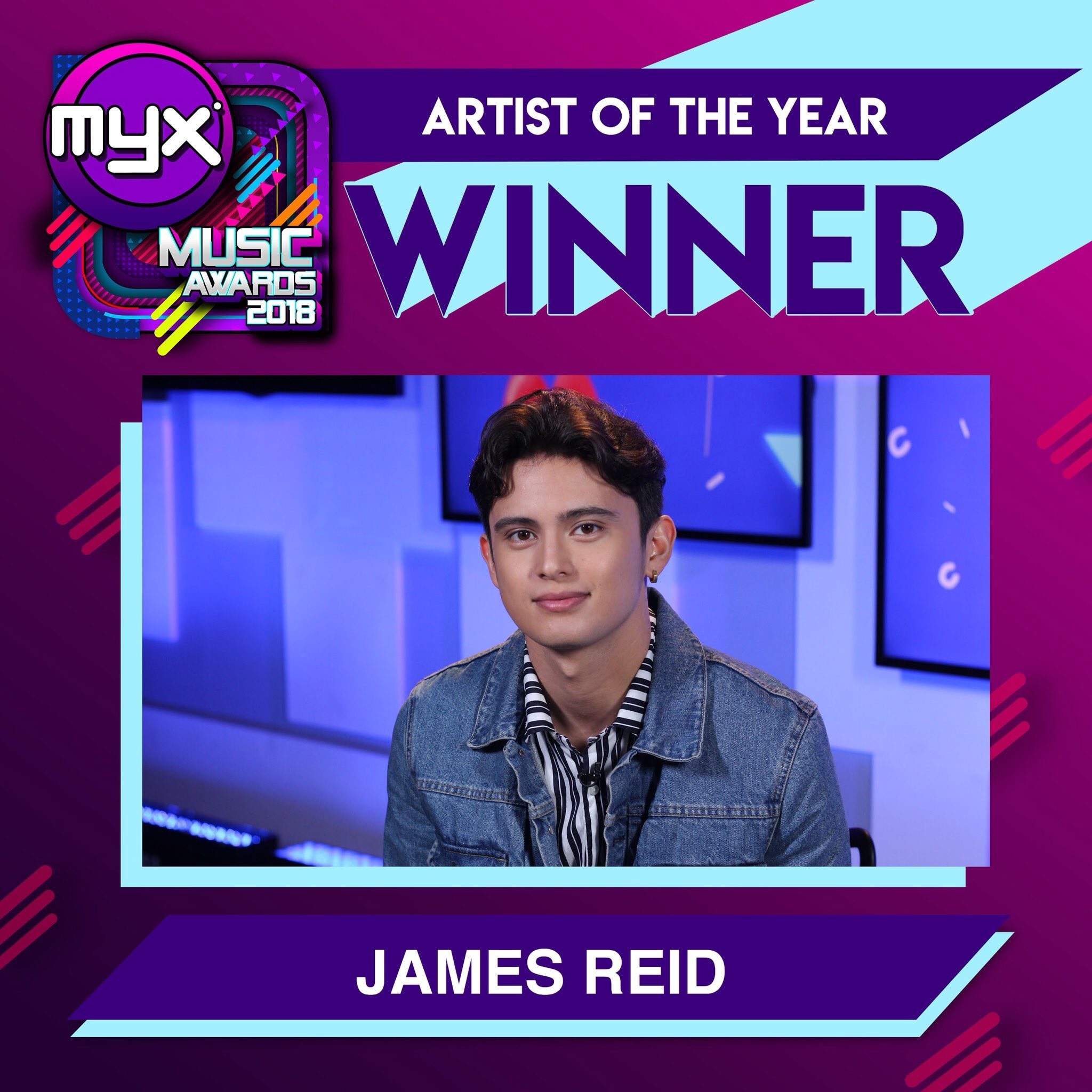 MYX Music Awards big winner James Reid