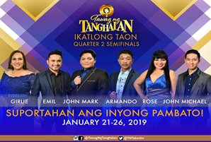 "Tawag ng Tanghalan" semifinals challenges teacher, nurse, and four full-time singers