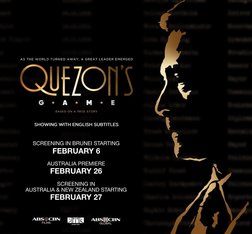 Internationally acclaimed Quezon’s Game rolling out across Asia Pacific in February
