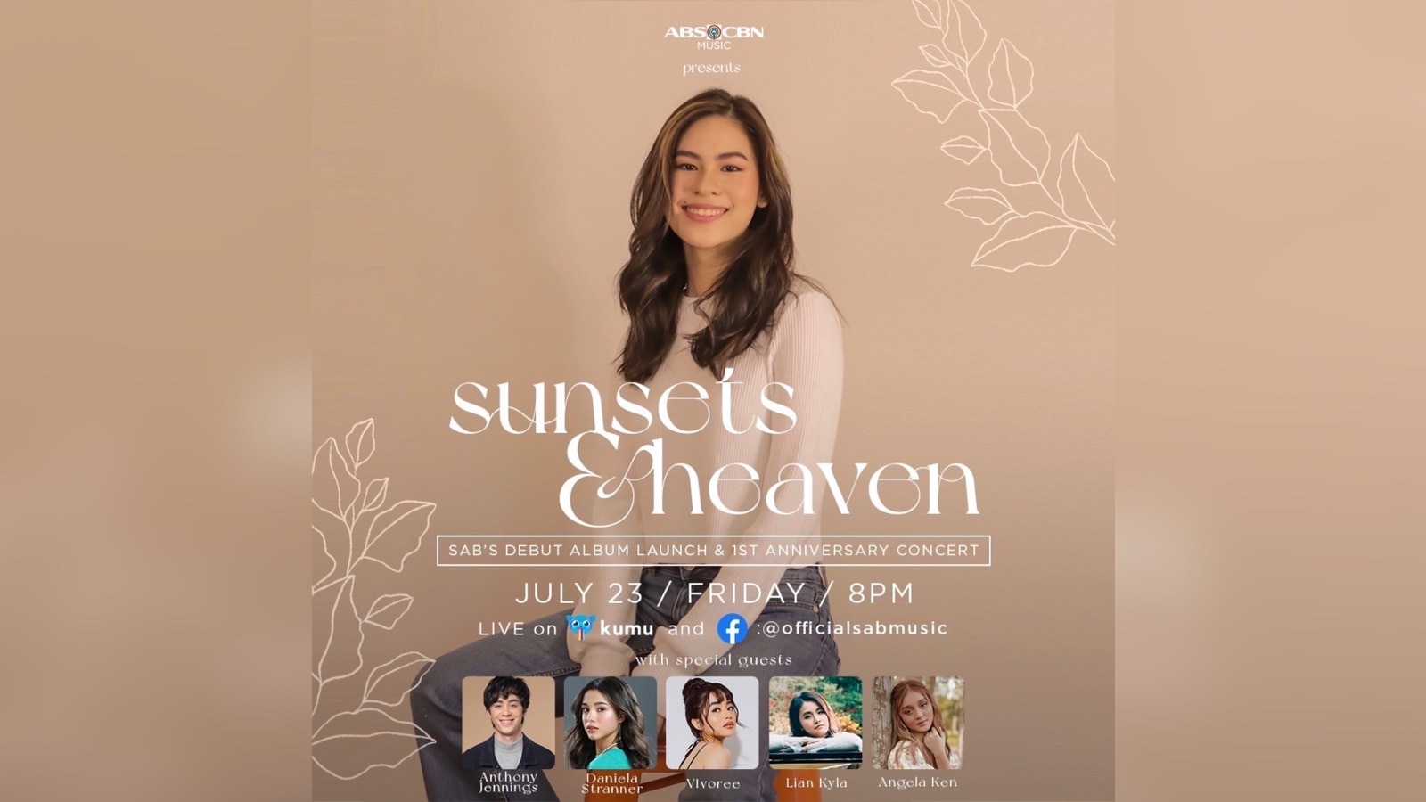 Sab marks first music anniversary and “Sunsets & Heaven” album ...