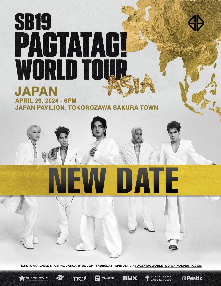 Blackstar Entertainment, ABS-CBN Global team up to produce P-pop supergroup SB19's "PAGTATAG!" concert at Japan Pavilion on April 29