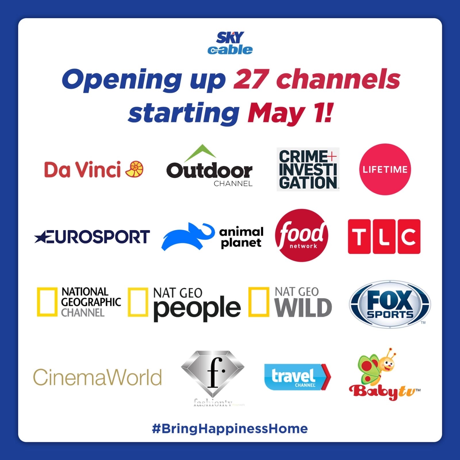 SKYcable opens up more channels until May 15