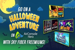 Enjoy these spooktacular AirConsole games with SKY Fiber Freemiums