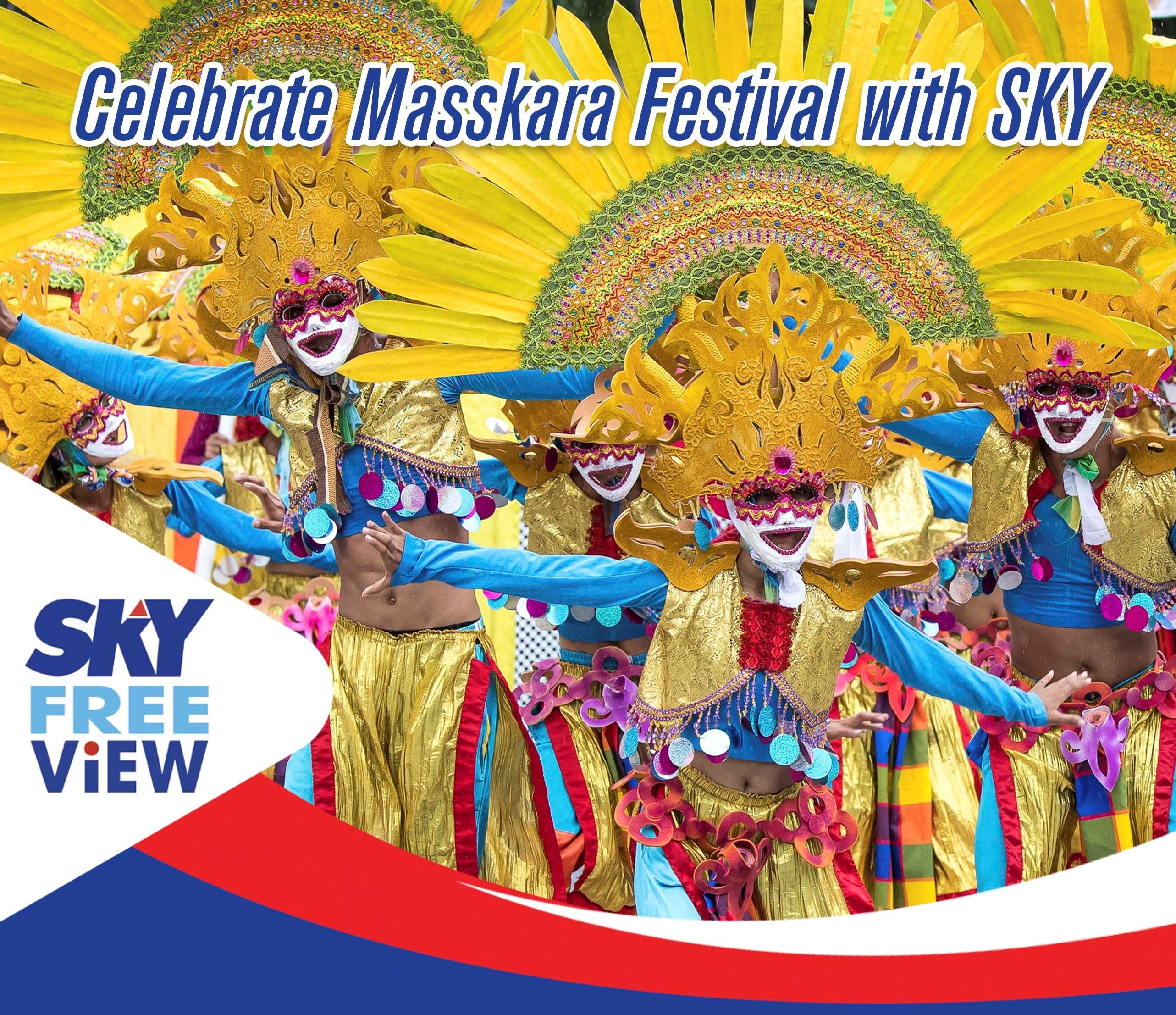 Bacolod’s Masskara Festival on SKY FREEView