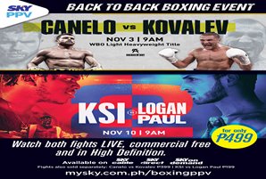 Canelo-Kovalev, KSI-Logan Paul boxing bouts heat up SKY Sports PPV