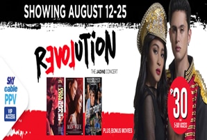 Catchup on JaDine's "Revolution" Concert on SKYcable PPV