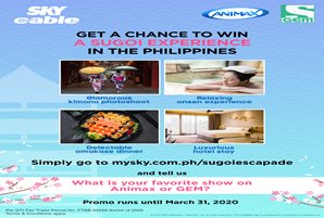 Animax and Gem treat SKY subscribers to a Sugoi Japanese experience in the Philippines