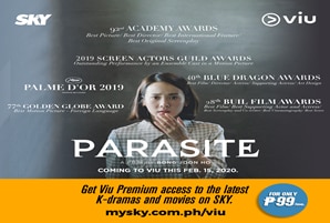 Oscars 2020 best picture winner "Parasite" airs on Viu via SKY