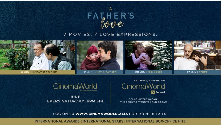 Fathers take the spotlight on CinemaWorld this June