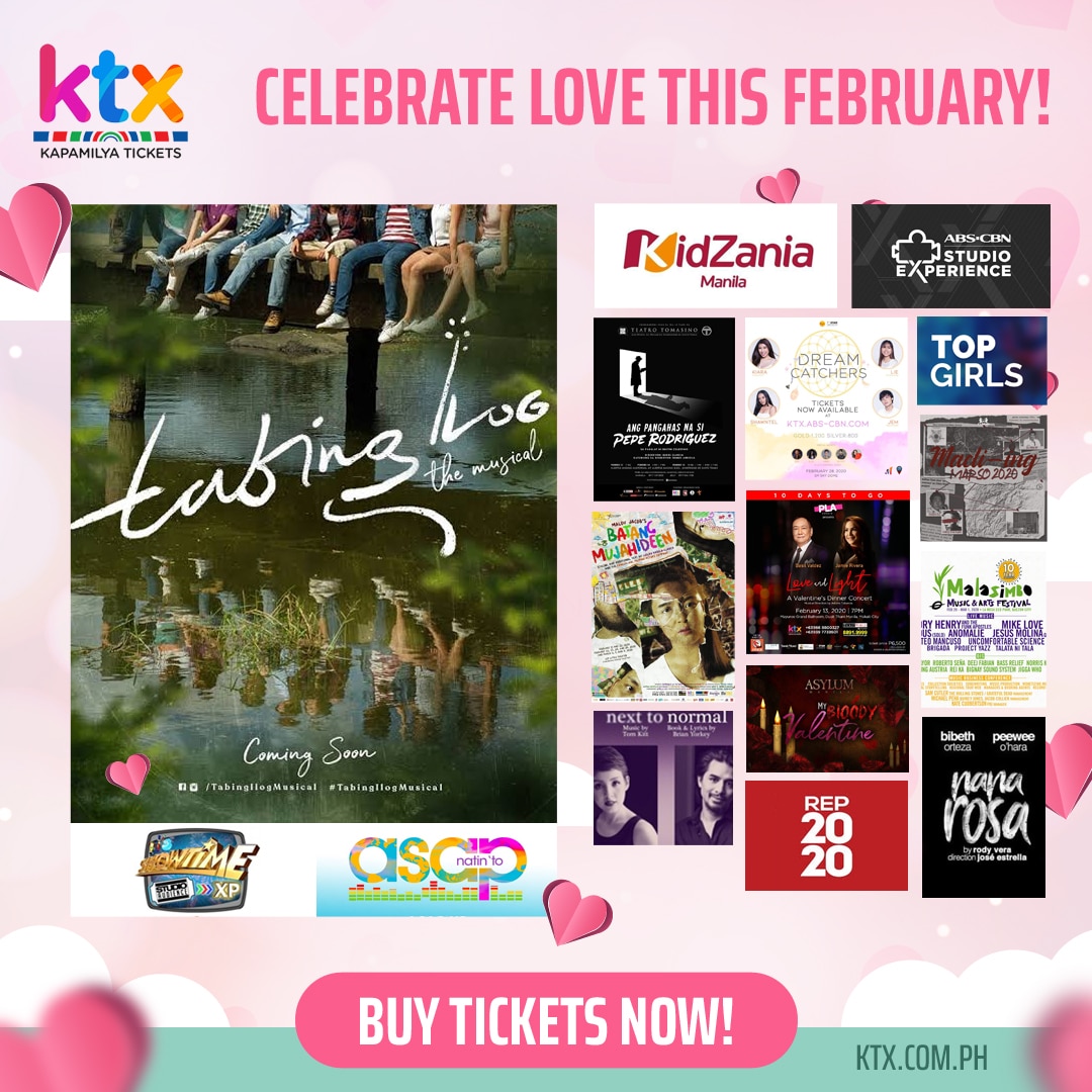 KTX offers "Tabing Ilog: The Musical and other stage productions this February