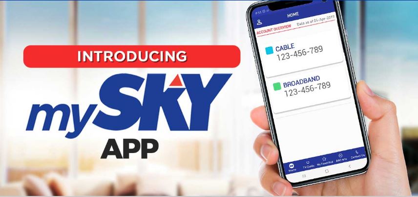 SKY subscribers can now manage their account via the mySKY app